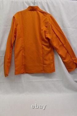 2012 Chicago Bears Football Signed BEAR APPETIT Orange Chef Coat, 13 Autographs