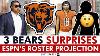 3 Surprises From Espn S Chicago Bears 53 Man Roster Projection During Training Camp