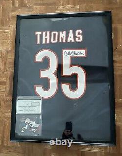 Anthony A-Train Thomas Signed Authentic Chicago Bears Reebok Jersey with COA