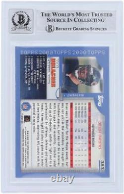 Autographed Brian Urlacher Bears Football Slabbed Rookie Card Item#12969027 COA