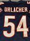 Brian Urlacher Autographed Chicago Bears Blue Nfl Hof Custom Jersey Coa Auto