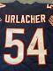 Brian Urlacher Autographed Chicago Bears Blue Nfl Hof Custom Jersey Coa Auto