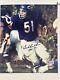 Beckett Dick Butkus Signed 8 X 10 Photo Withinscr. Hof Chicago Bears Bas