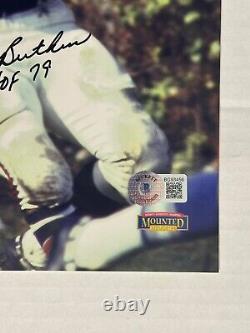 Beckett Dick Butkus Signed 8 x 10 Photo withInscr. HOF Chicago Bears BAS