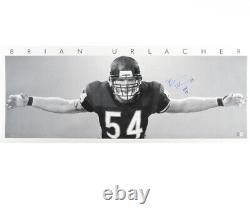 Brian Urlacher Signed Chicago Bears 15.75x40 Poster Inscribed HOF 18 (Beckett)