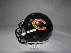 Brian Urlacher Signed Chicago Bears mini helmet inscribed Beckett COA