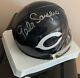 Brian's Song Gale Sayers Billy Dee Williams Dual Autographed Bears Mini Helmet