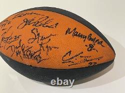 CHICAGO BEARS? Football Signed in Person Jim Harbaugh Chris Zorich
