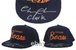 Chevy Chase Christmas Vacation Clark Signed Chicago Bears Hat BAS Witnessed