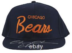 Chevy Chase Christmas Vacation Clark Signed Chicago Bears Hat BAS Witnessed