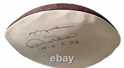 Chicago Bears Coach Mike Ditka Autographed Football Super Bowl Hall of Fame