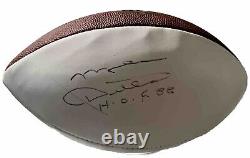 Chicago Bears Coach Mike Ditka Autographed Football Super Bowl Hall of Fame