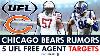 Chicago Bears Rumors 5 Ufl Free Agents Ryan Poles Could Sign Ft Hakeem Butler U0026 Breeland Speaks