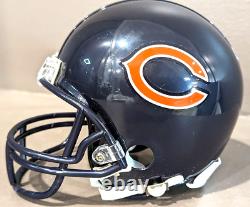 Cole Kmet Autographed Chicago Bears Mini Helmet withBear Down-Beckett W Hologram