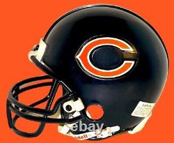 DICK BUTKUS AUTOGRAPHED SIGNED CHICAGO BEARS MINI HELMET withCOA