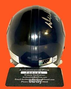 DICK BUTKUS AUTOGRAPHED SIGNED CHICAGO BEARS MINI HELMET withCOA