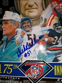 DICK BUTKUS Signed Wheaties Box Autographed NFL 75th Anniv. With COA Chicago Bears