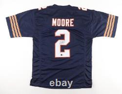 D. J. Moore Signed Autographed Chicago Bears Custom Jersey Beckett Coa
