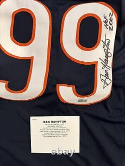 Dan Hampton HOF #99 Signed Chicago Bears Autographed XL Jersey Tristar Authentic