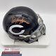 Devin Hester Hof 24 Krpr Goat Signed Chicago Bears Tribute Speed Mini Helmet Jsa