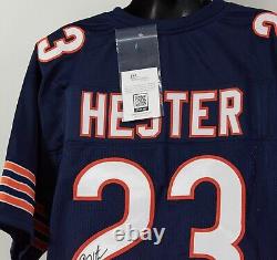 Devin Hester Signed Chicago Bears Blue Jersey (JSA COA) All Time Return Leader