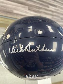 Dick Butkus Chicago Bears Autographed Signed Full-Size Helmet JSA COA