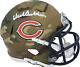 Dick Butkus Chicago Bears Signed Camo Alternate Mini Helmet