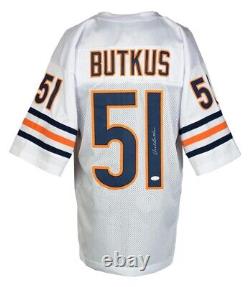 Dick Butkus Signed Autographed Chicago Bears Custom Jersey Jsa Coa
