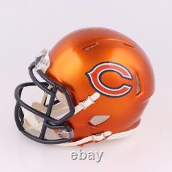 Dick Butkus Signed Autographed Chicago Bears Flash Mini Helmet Beckett Coa