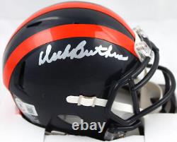 Dick Butkus Signed Chicago Bears 1936 Tribute Speed Mini Helmet Beckett W Holo