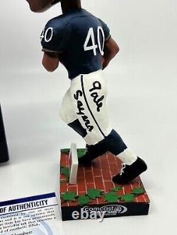 Gale Sayers Chicago Bears Signed Autograph Wrigley Field 100 Bobblehead PSA DNA