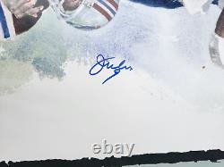 Jim McMahon Autographed Official Poster Super Bowl XX Chicago Bears