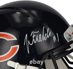Justin Fields Chicago Bears Signed Riddell Speed Authentic Helmet
