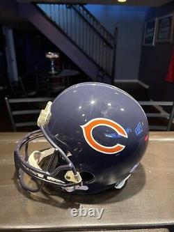 MATT FORTE Signed Chicago BEARS RIDDELL Mini-helmet