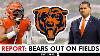 Major Chicago Bears News From Brad Biggs Justin Fields Era Has Run Its Course Bears Will Draft Qb