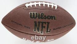Mike Brown Signed Chicago Bears Wilson NFL Football (PSA) All Pro Safety