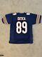 Mike Ditka Signed Autographed Blue Football Jersey Jsa Chicago Bears Coach