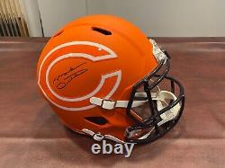 Mike Ditka Signed Chicago Bears Full-Size AMP Speed Replica Helmet Schwartz COA