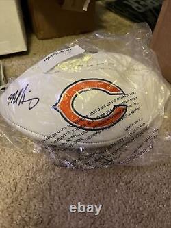 Mike Singletary Autographed Super Bowl Ball Chicago Bears Beckett