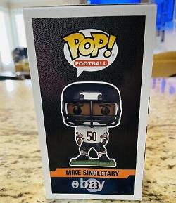 Mike Singletary Signed Chicago Bears Funko Pop #218 WithJSA