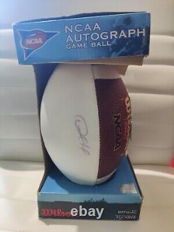 NFL Devin Hester Chicago Bears #23 SIGNED AFC NFC Wilson Autograph Football