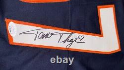 RARE Chicago Bears Tom Thayer SIGNED AUTO JERSEY SUPERBOWL XX CHAMPS photo proof