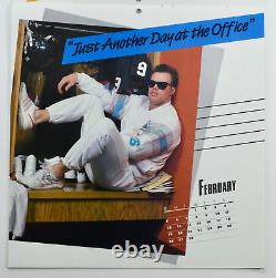 Rare 1989 Jim McMahon Autographed Calendar with Mike Ditka Chicago Bears