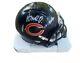 Rome Odunze Signed Chicago Bears Football Mini Helmet Jsa Coa Auto