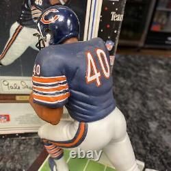 (SSG) GALE SAYERS Signed L. E. Sports Impressions Chicago Bears Figurine COA/Box