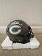Signed Justin Fields Chicago Bears Salute The Troops Mini Helmet Withbeckett Coa