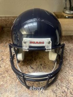 Trey Burton Auto Signed Replica Chicago Bears Helmet Authentic COA