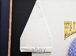Walter Payton Autographed Framed White T-Shirt Chicago Bears 34 JSA #CC88893