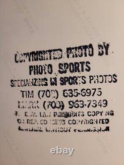 Autographe de Walter Payton 10×8 Photo Chicago Bears Dernière Photo du Match