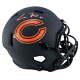 Casque De Football à Taille Réelle Réplique Eclipse Speed Signé Par Cole Kmet Des Chicago Bears